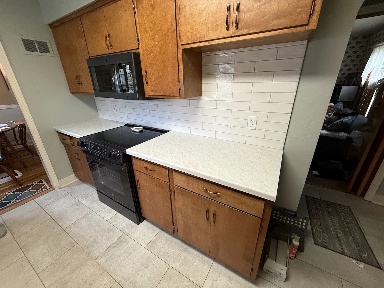 Kitchen remodeling work